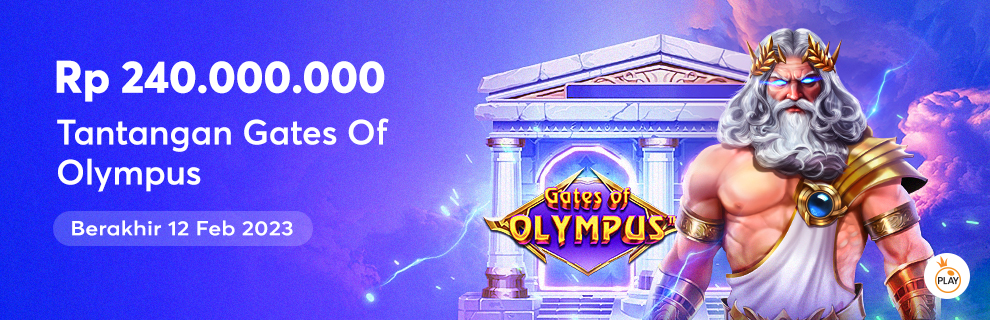 Event bonus tantangan dari Pragmatic Play untuk game Gates of Olympus